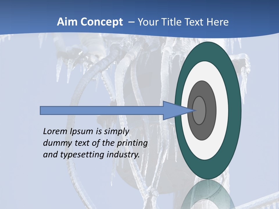 Icicle High Transformer PowerPoint Template
