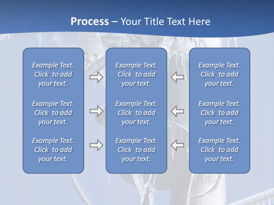 Icicle High Transformer PowerPoint Template