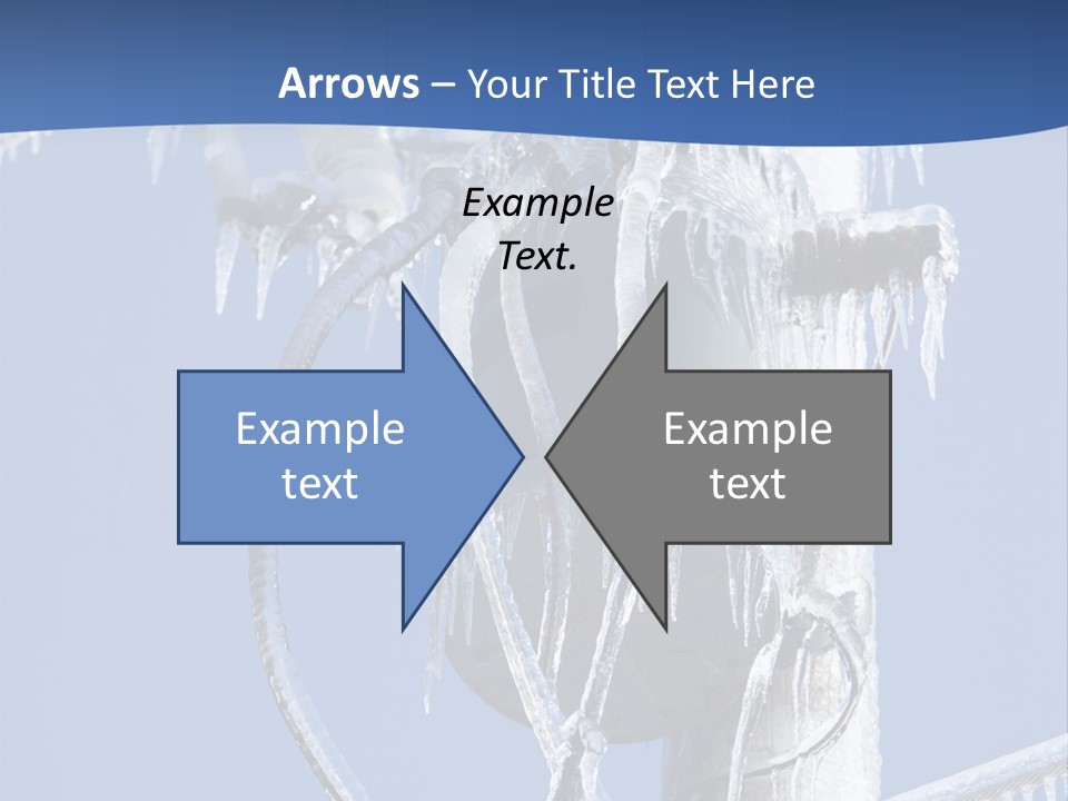 Icicle High Transformer PowerPoint Template