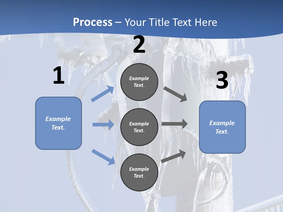 Icicle High Transformer PowerPoint Template