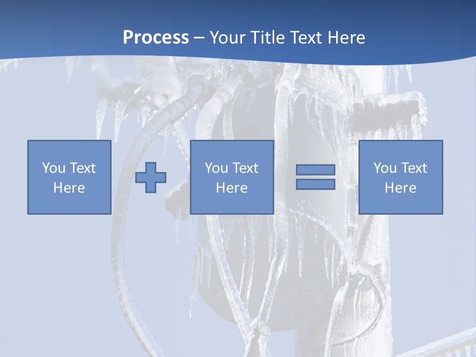 Icicle High Transformer PowerPoint Template