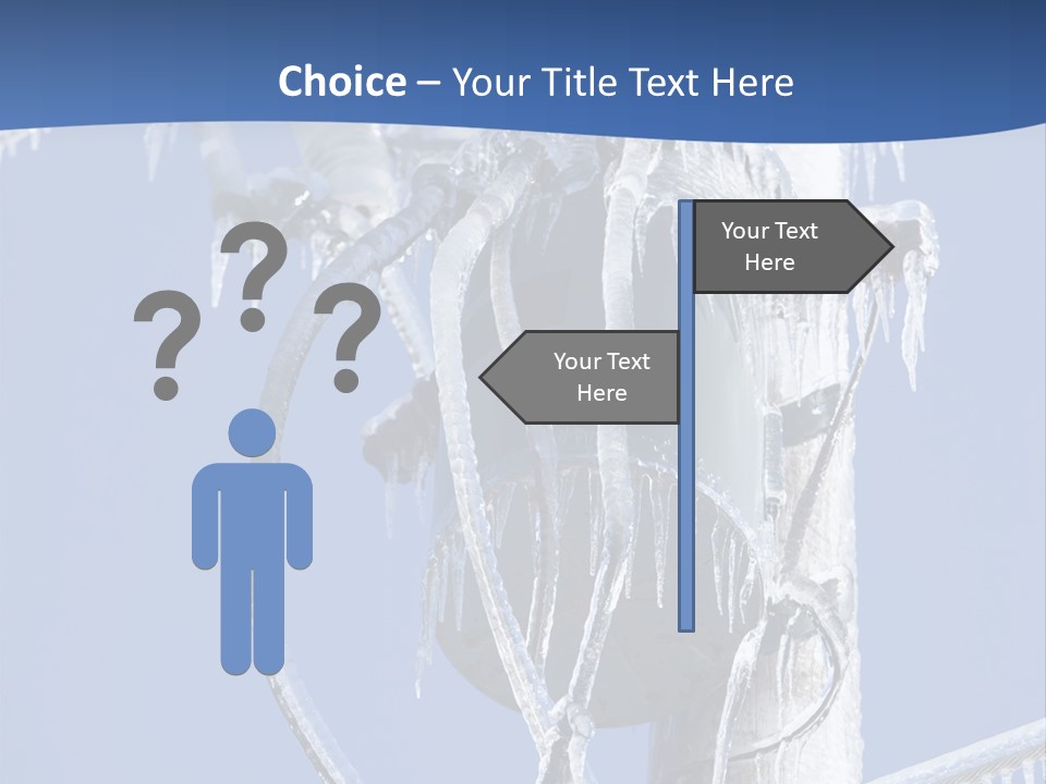 Icicle High Transformer PowerPoint Template