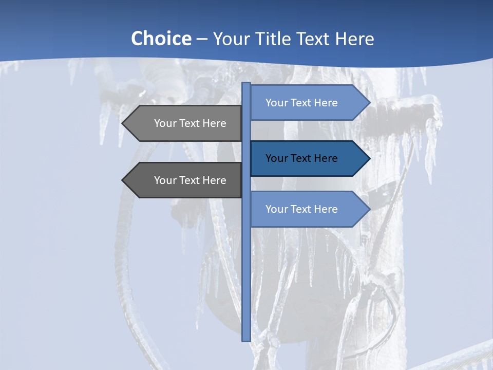 Icicle High Transformer PowerPoint Template