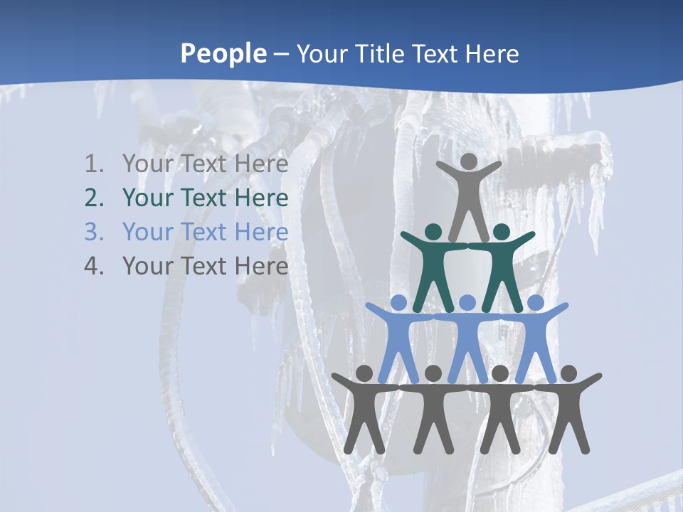 Icicle High Transformer PowerPoint Template