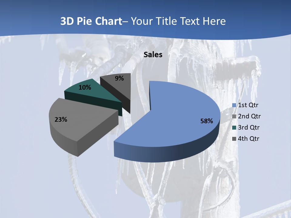 Icicle High Transformer PowerPoint Template