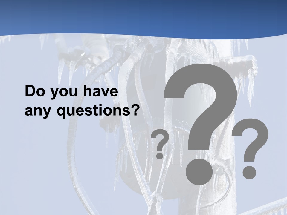 Icicle High Transformer PowerPoint Template