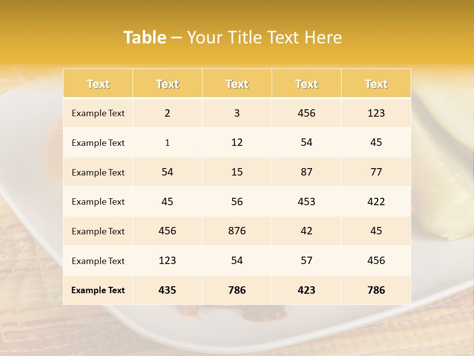 A Pulled Pork Sandwich With Pickles On A Plate PowerPoint Template