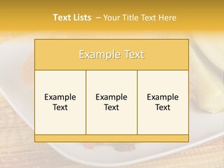 A Pulled Pork Sandwich With Pickles On A Plate PowerPoint Template