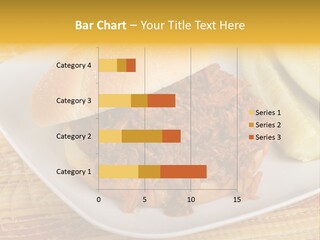 A Pulled Pork Sandwich With Pickles On A Plate PowerPoint Template