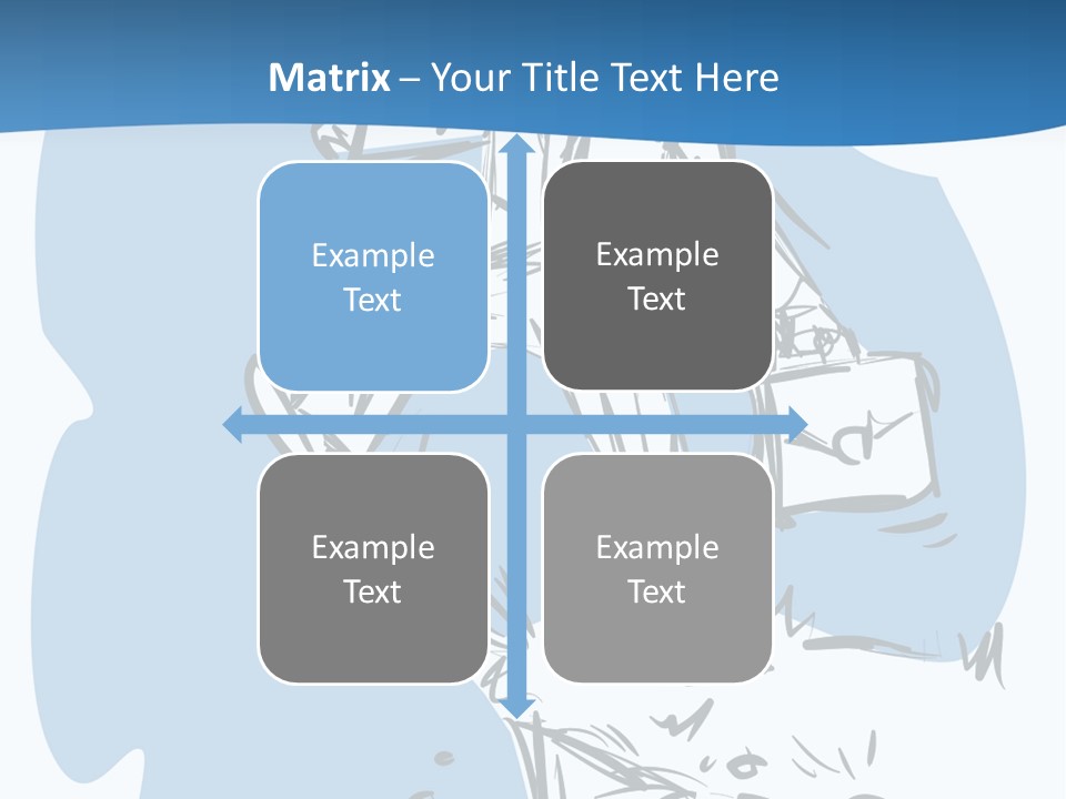 A Man With A Briefcase Standing On Top Of A Cliff PowerPoint Template