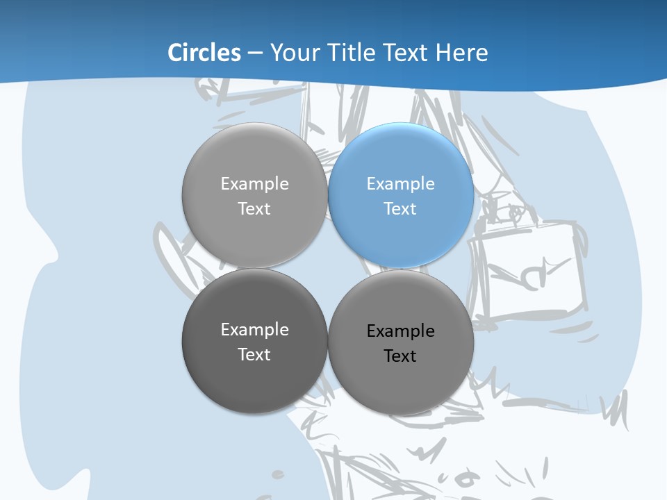 A Man With A Briefcase Standing On Top Of A Cliff PowerPoint Template