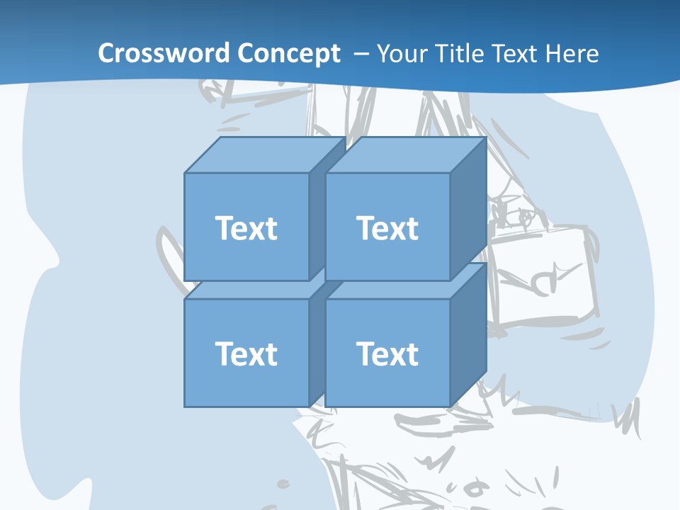 A Man With A Briefcase Standing On Top Of A Cliff PowerPoint Template