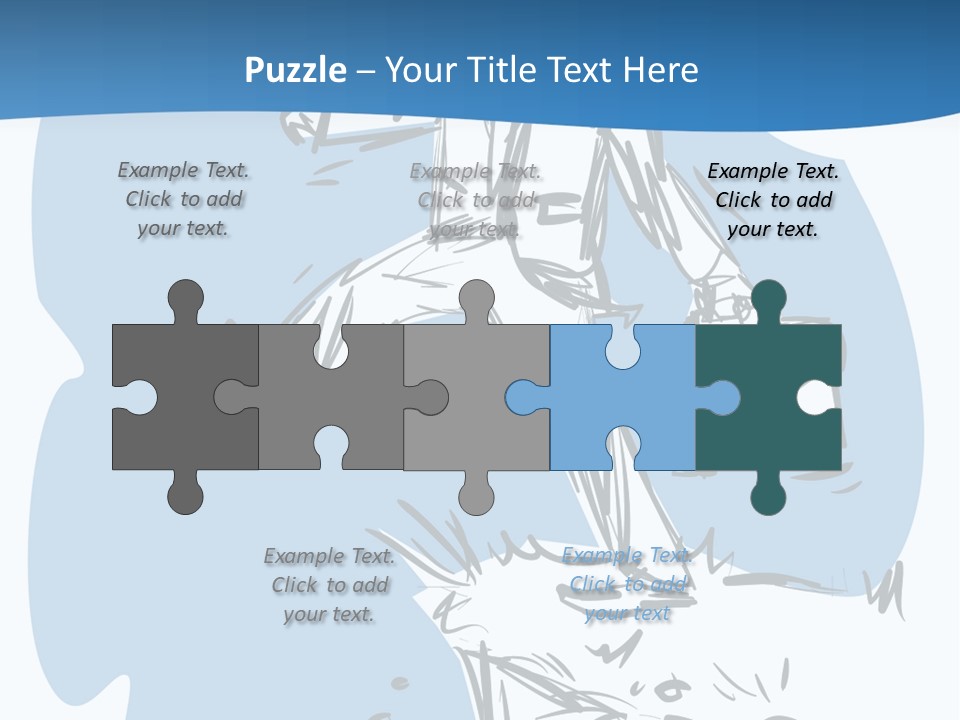 A Man With A Briefcase Standing On Top Of A Cliff PowerPoint Template