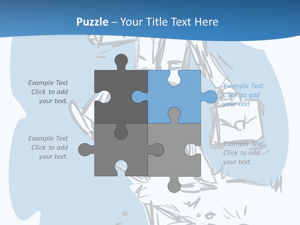 A Man With A Briefcase Standing On Top Of A Cliff PowerPoint Template