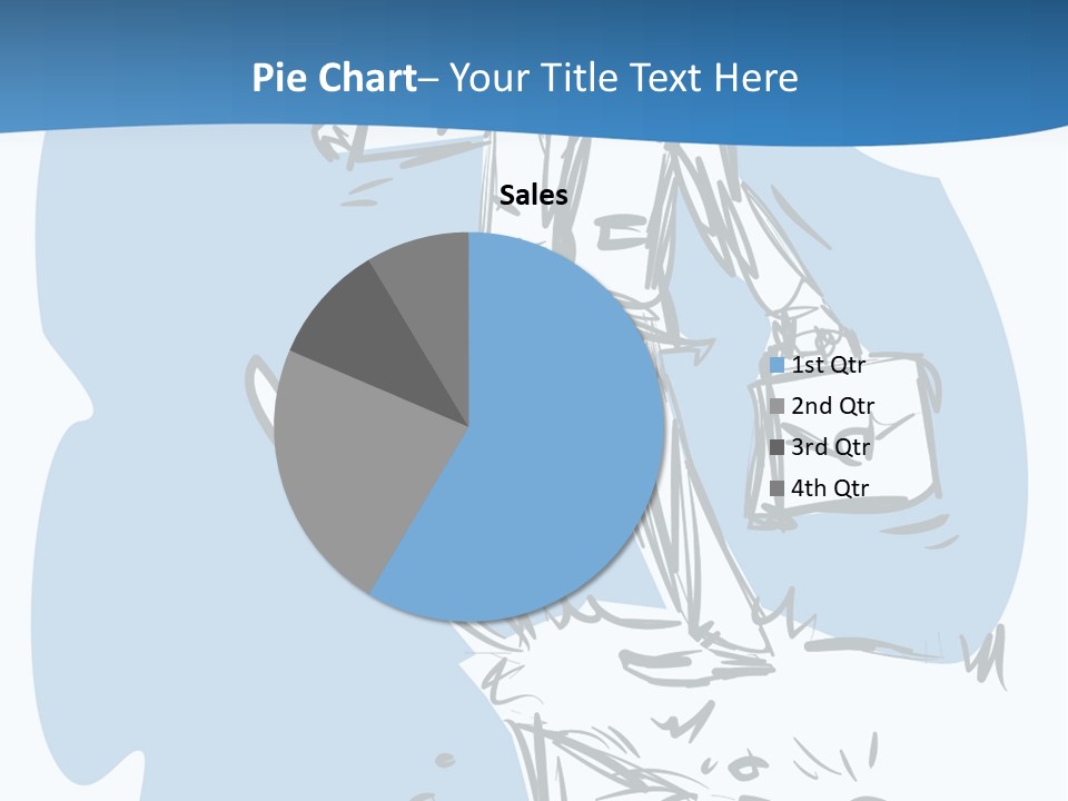 A Man With A Briefcase Standing On Top Of A Cliff PowerPoint Template