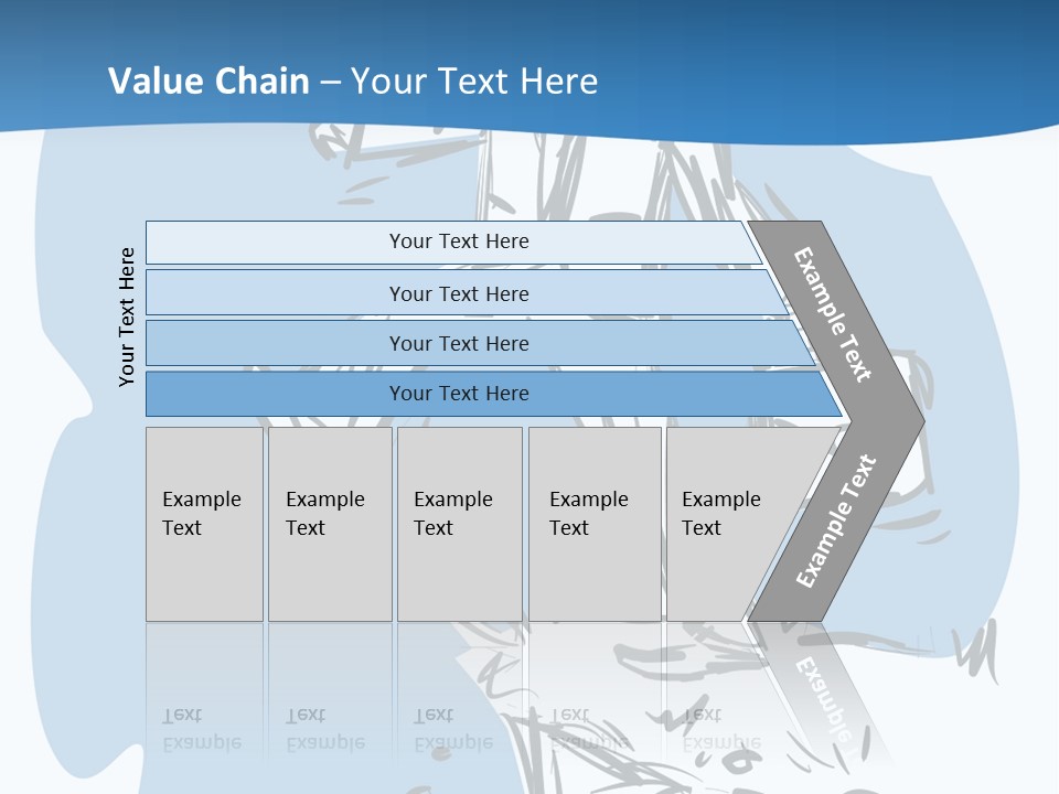 A Man With A Briefcase Standing On Top Of A Cliff PowerPoint Template