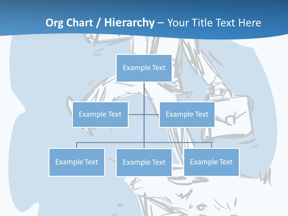 A Man With A Briefcase Standing On Top Of A Cliff PowerPoint Template