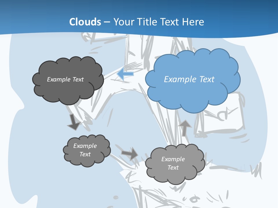 A Man With A Briefcase Standing On Top Of A Cliff PowerPoint Template