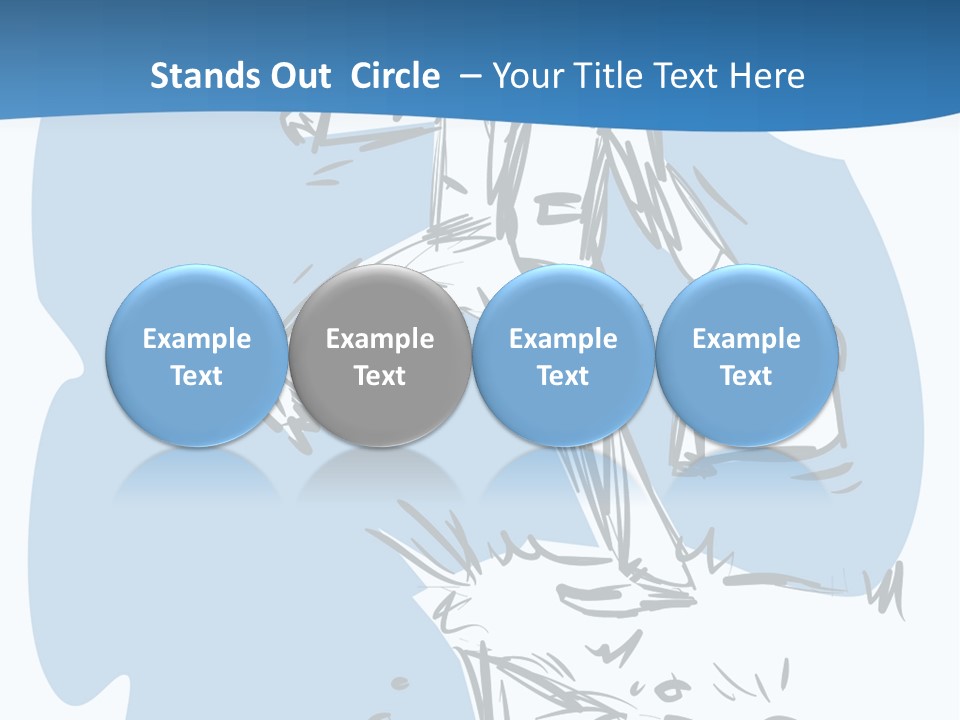 A Man With A Briefcase Standing On Top Of A Cliff PowerPoint Template