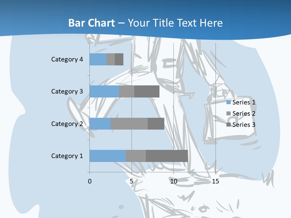 A Man With A Briefcase Standing On Top Of A Cliff PowerPoint Template