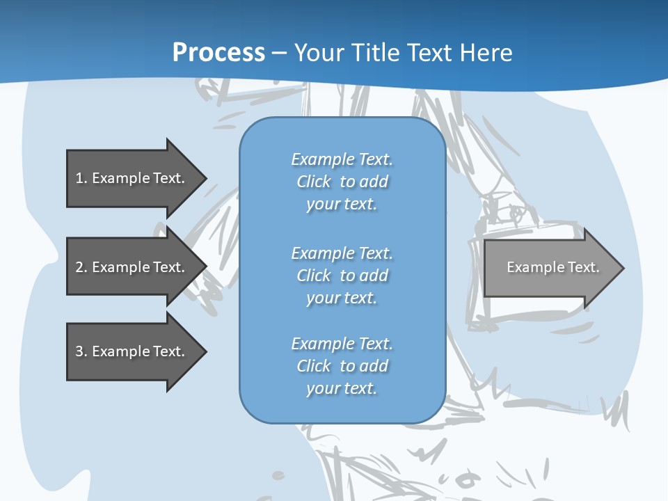 A Man With A Briefcase Standing On Top Of A Cliff PowerPoint Template
