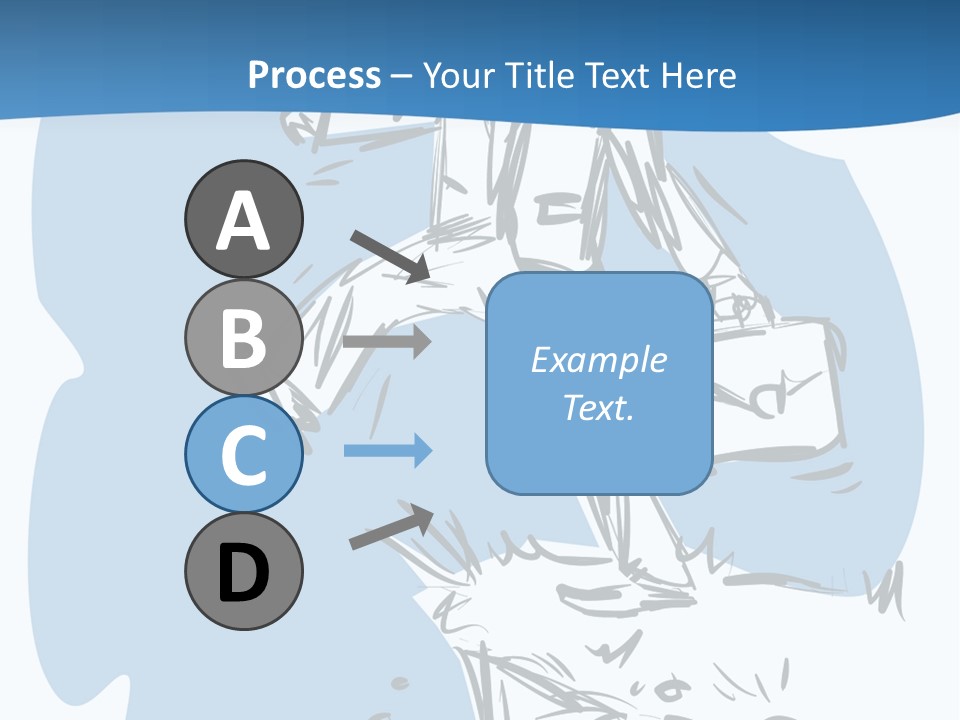 A Man With A Briefcase Standing On Top Of A Cliff PowerPoint Template
