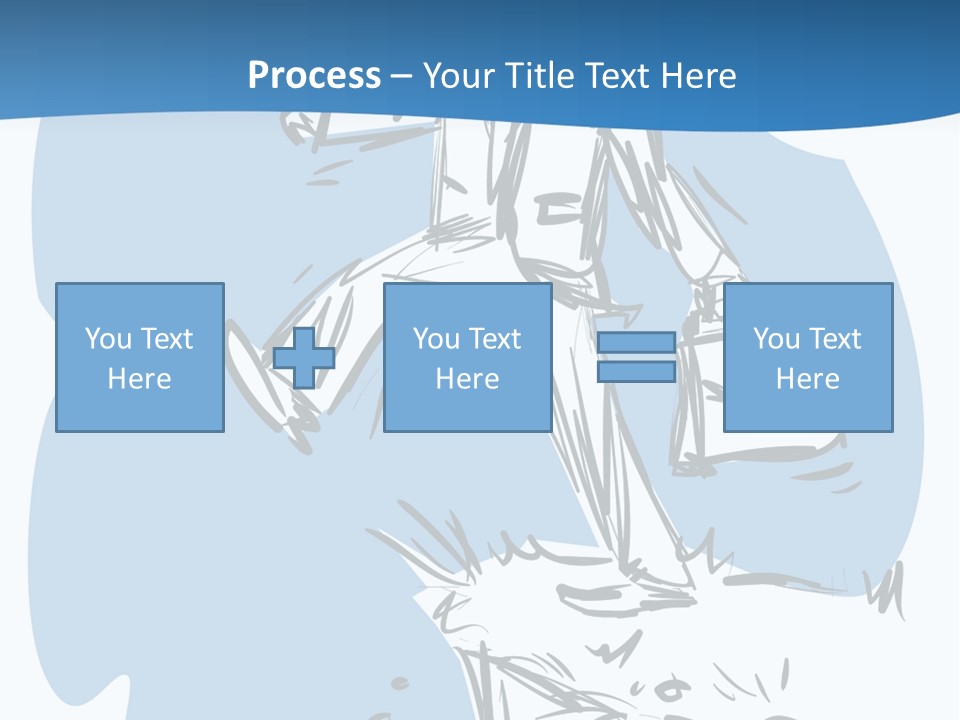 A Man With A Briefcase Standing On Top Of A Cliff PowerPoint Template