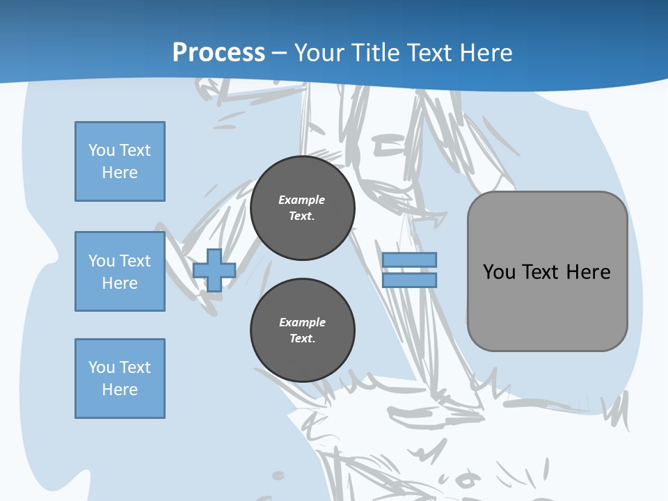 A Man With A Briefcase Standing On Top Of A Cliff PowerPoint Template