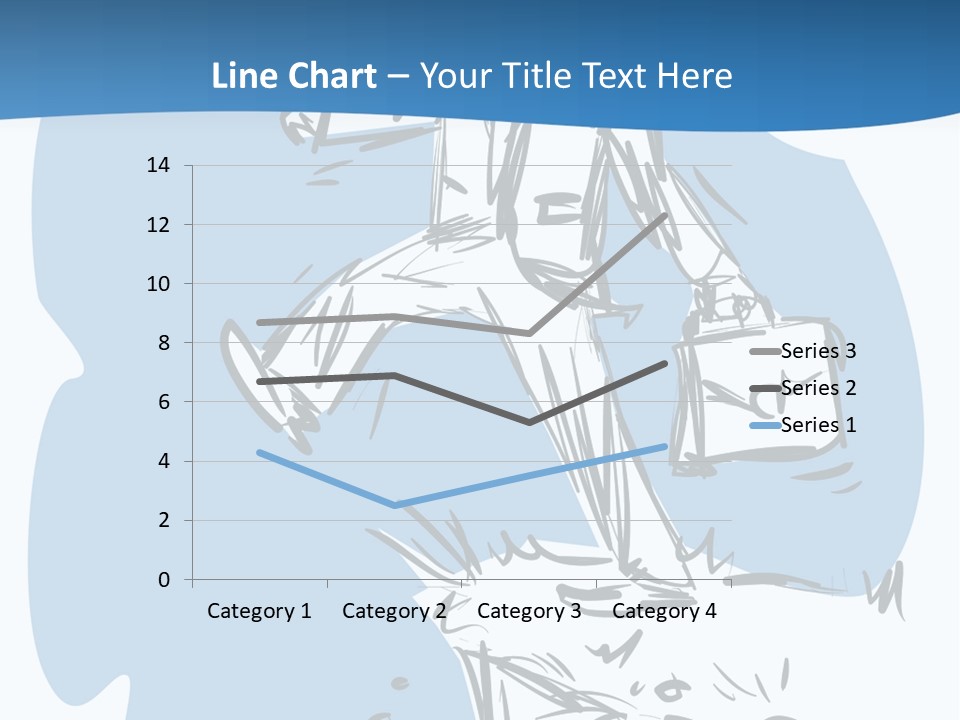 A Man With A Briefcase Standing On Top Of A Cliff PowerPoint Template