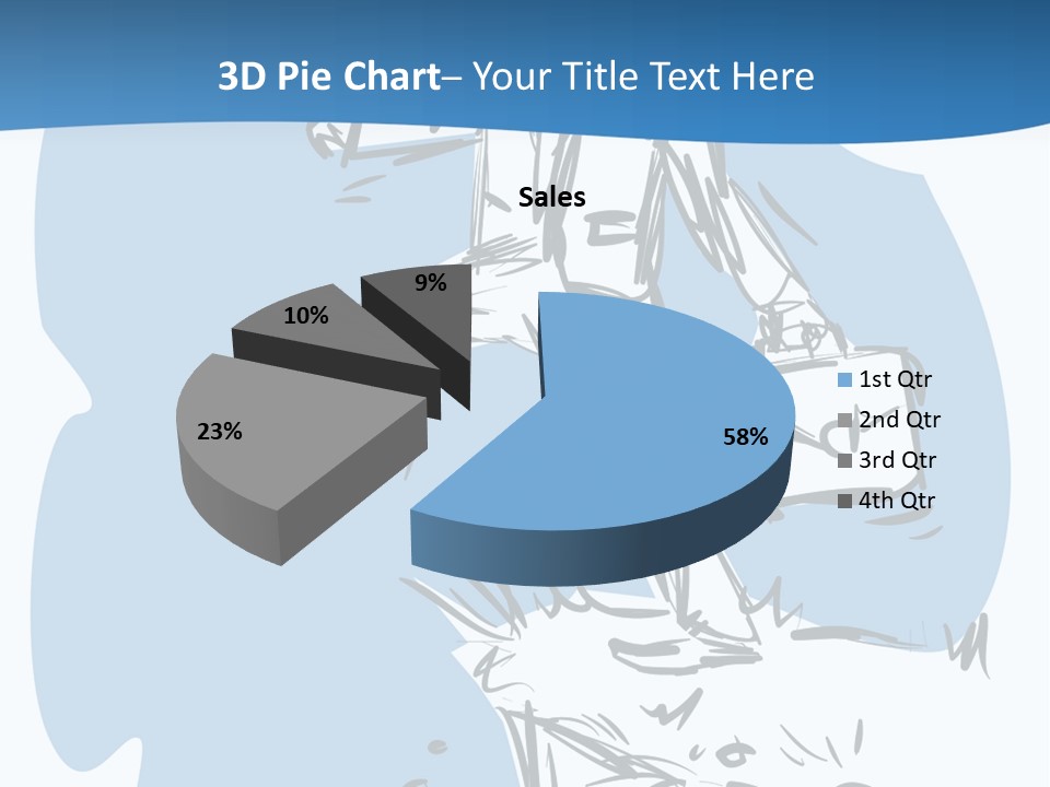 A Man With A Briefcase Standing On Top Of A Cliff PowerPoint Template