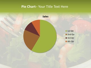 Lunch Eating Isolated PowerPoint Template