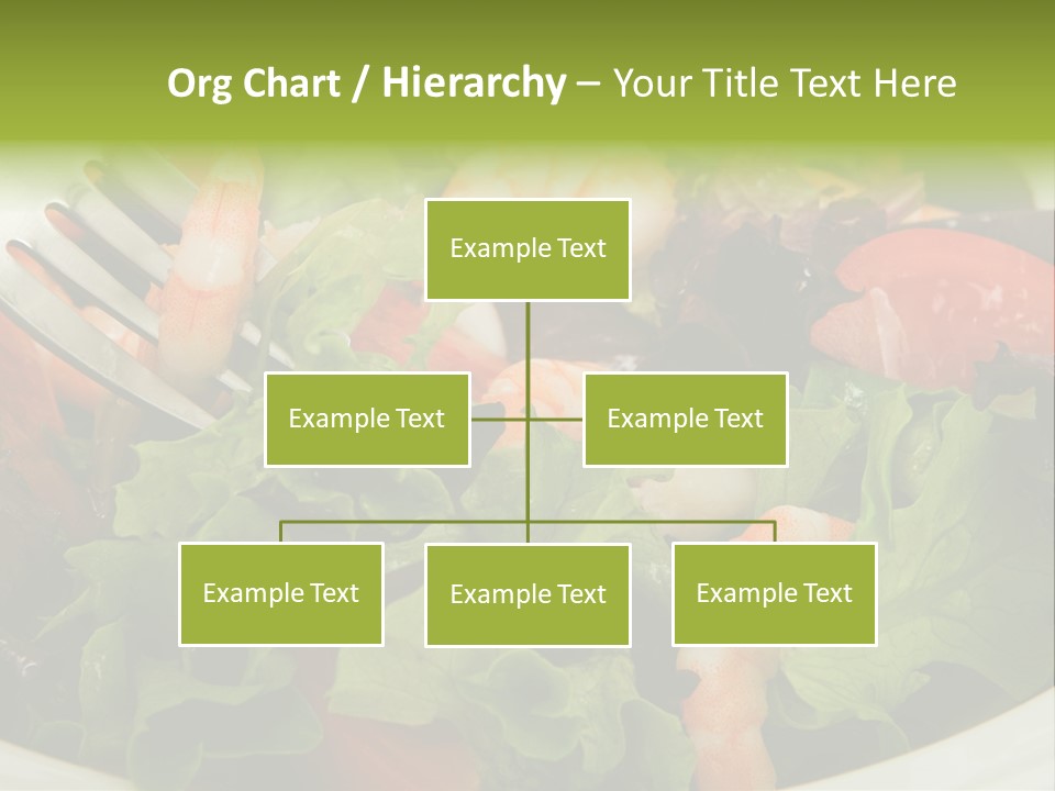 Lunch Eating Isolated PowerPoint Template