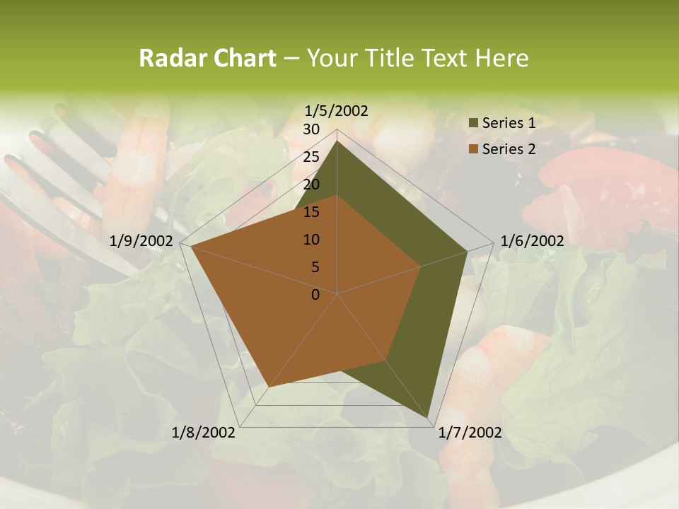 Lunch Eating Isolated PowerPoint Template