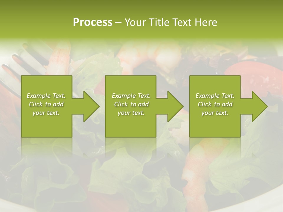 Lunch Eating Isolated PowerPoint Template