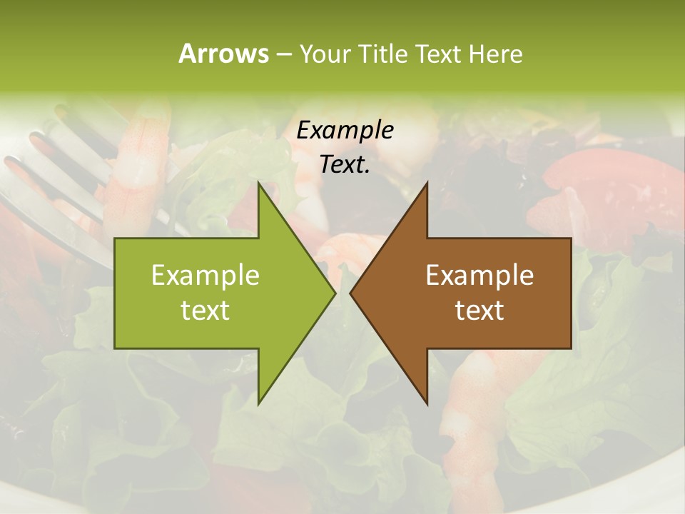 Lunch Eating Isolated PowerPoint Template