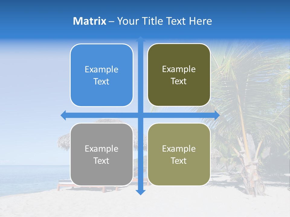 Paradise Beach Coast PowerPoint Template