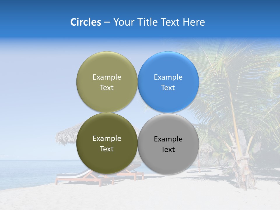 Paradise Beach Coast PowerPoint Template