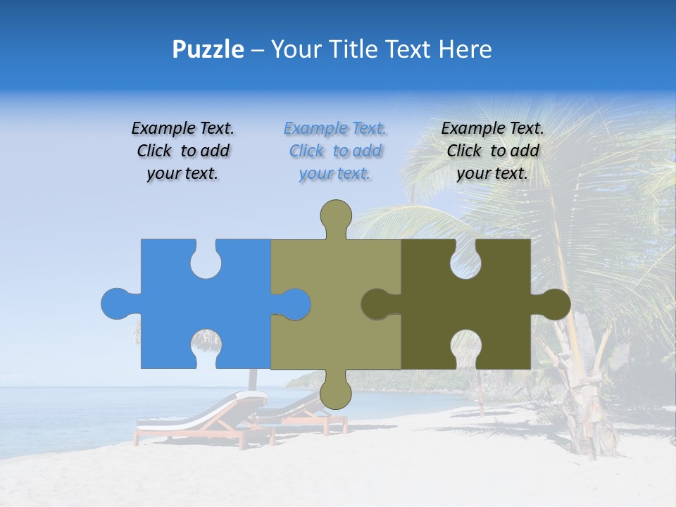 Paradise Beach Coast PowerPoint Template