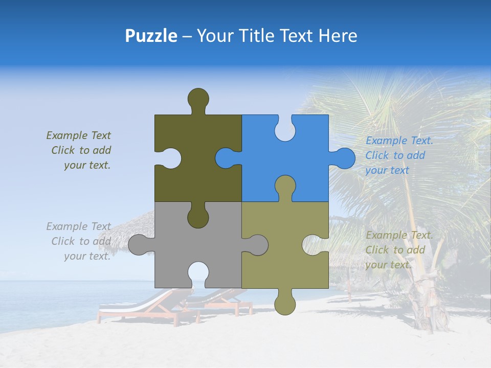 Paradise Beach Coast PowerPoint Template