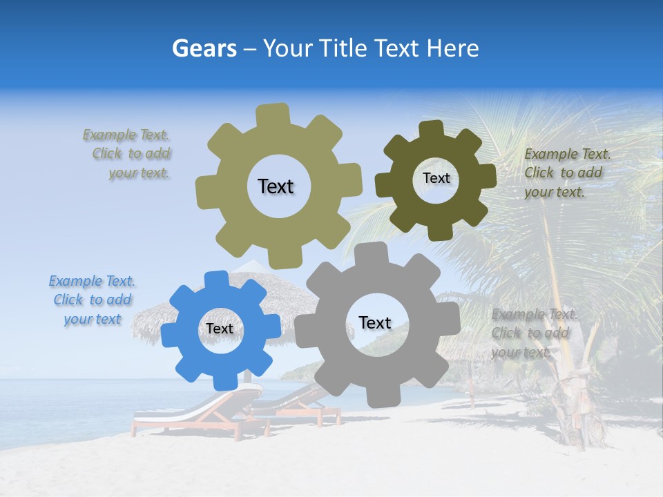 Paradise Beach Coast PowerPoint Template
