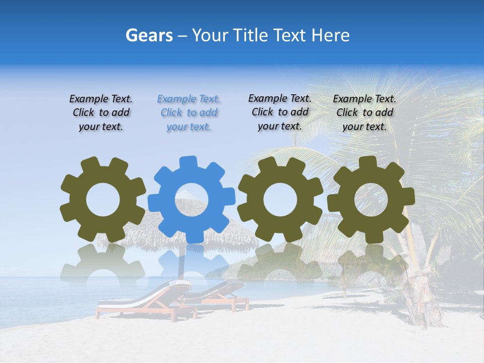 Paradise Beach Coast PowerPoint Template