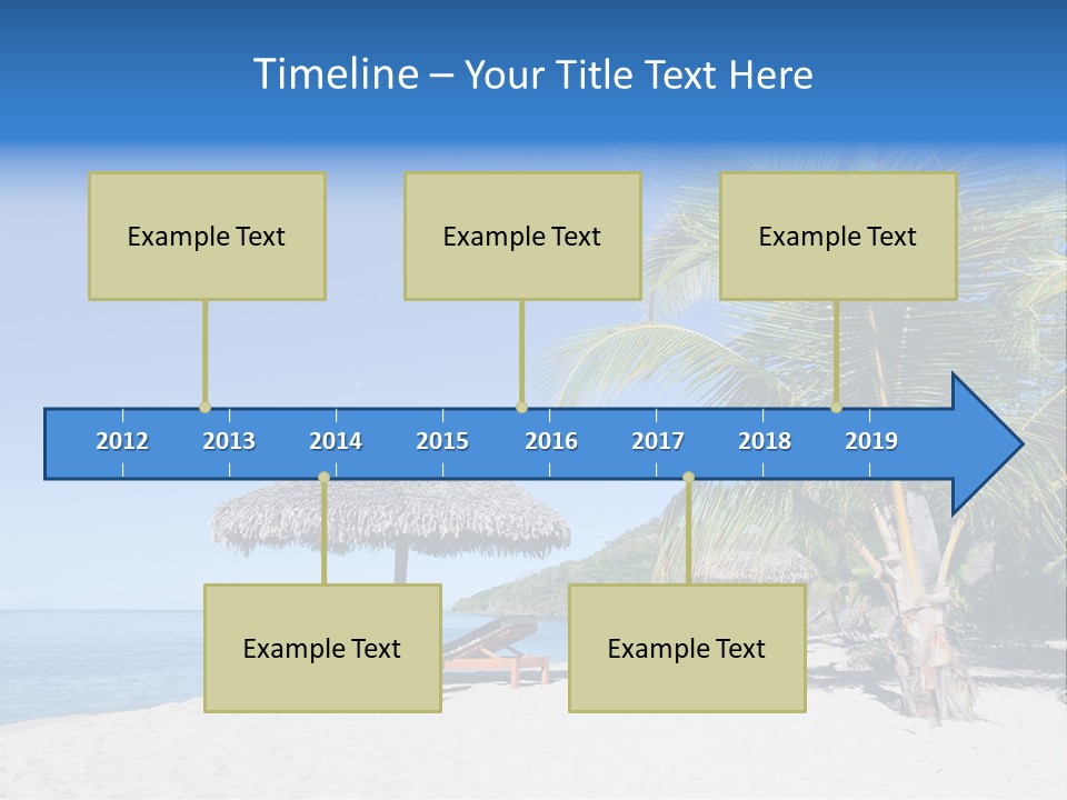 Paradise Beach Coast PowerPoint Template