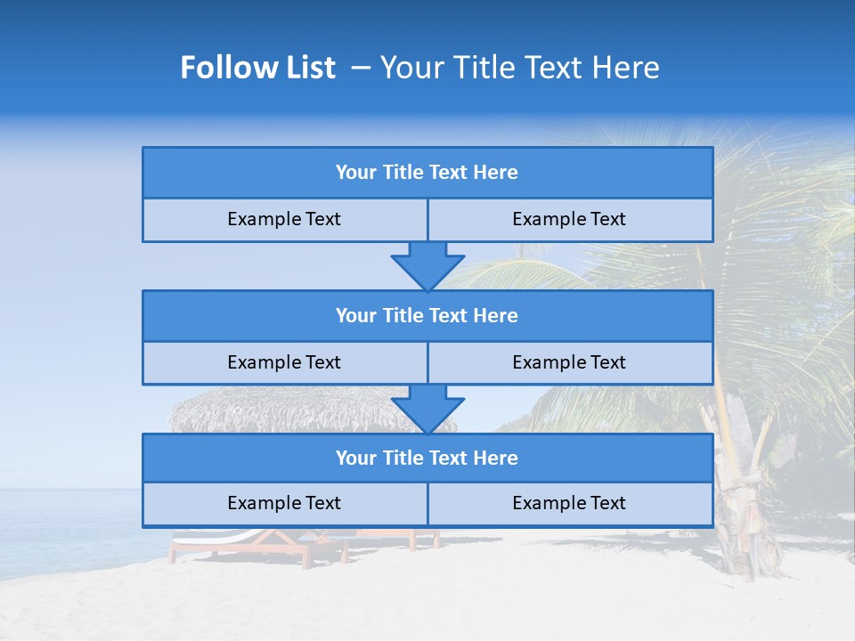 Paradise Beach Coast PowerPoint Template
