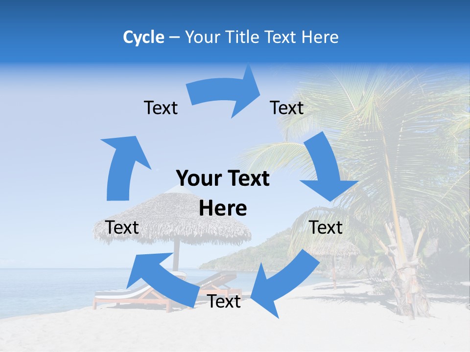 Paradise Beach Coast PowerPoint Template