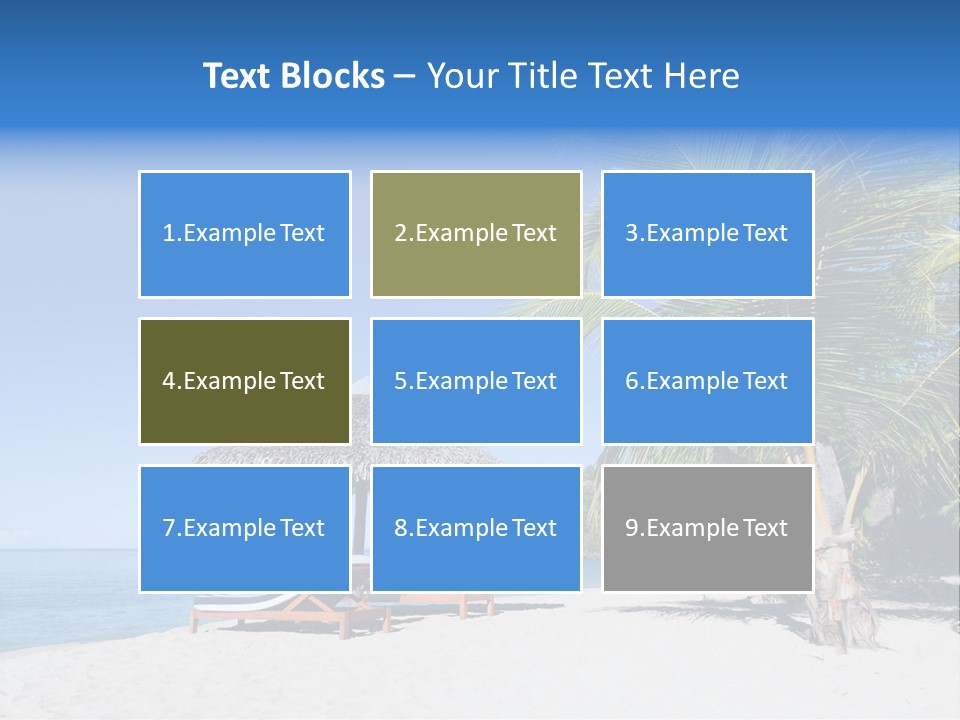 Paradise Beach Coast PowerPoint Template