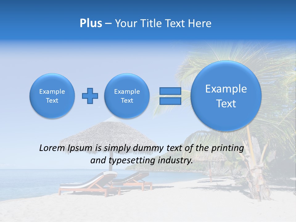 Paradise Beach Coast PowerPoint Template
