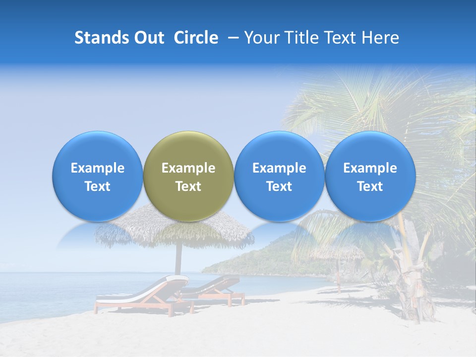 Paradise Beach Coast PowerPoint Template