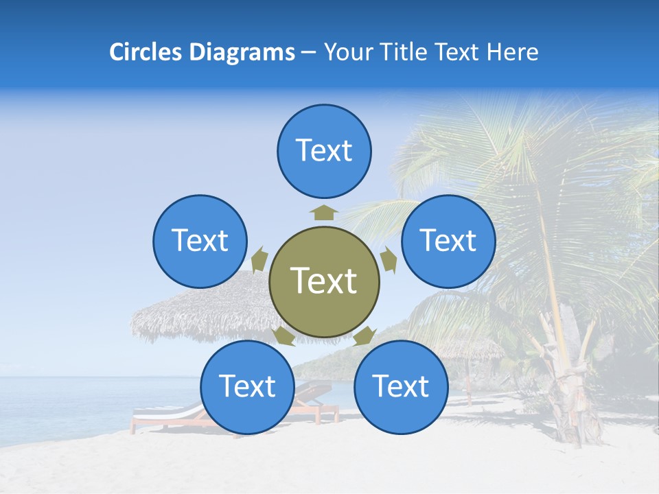 Paradise Beach Coast PowerPoint Template