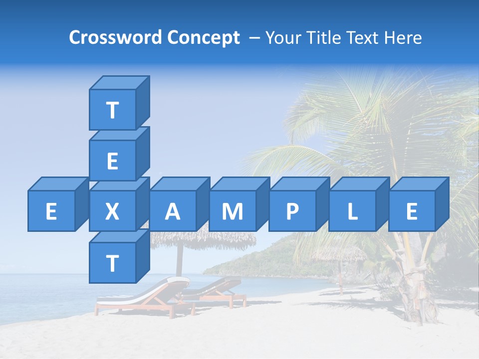 Paradise Beach Coast PowerPoint Template