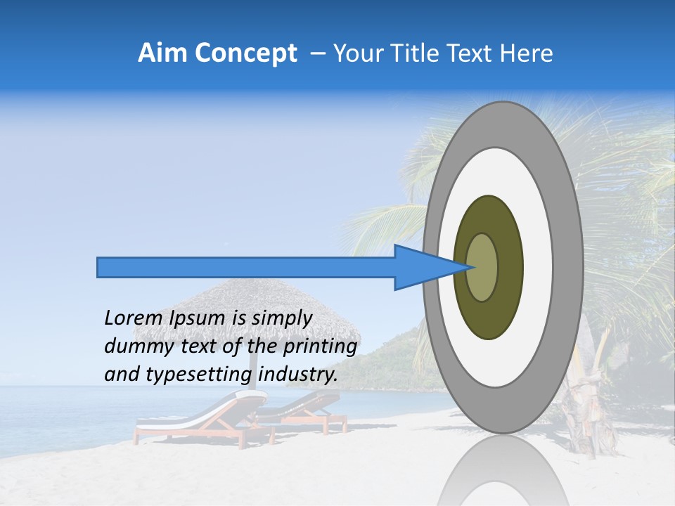 Paradise Beach Coast PowerPoint Template